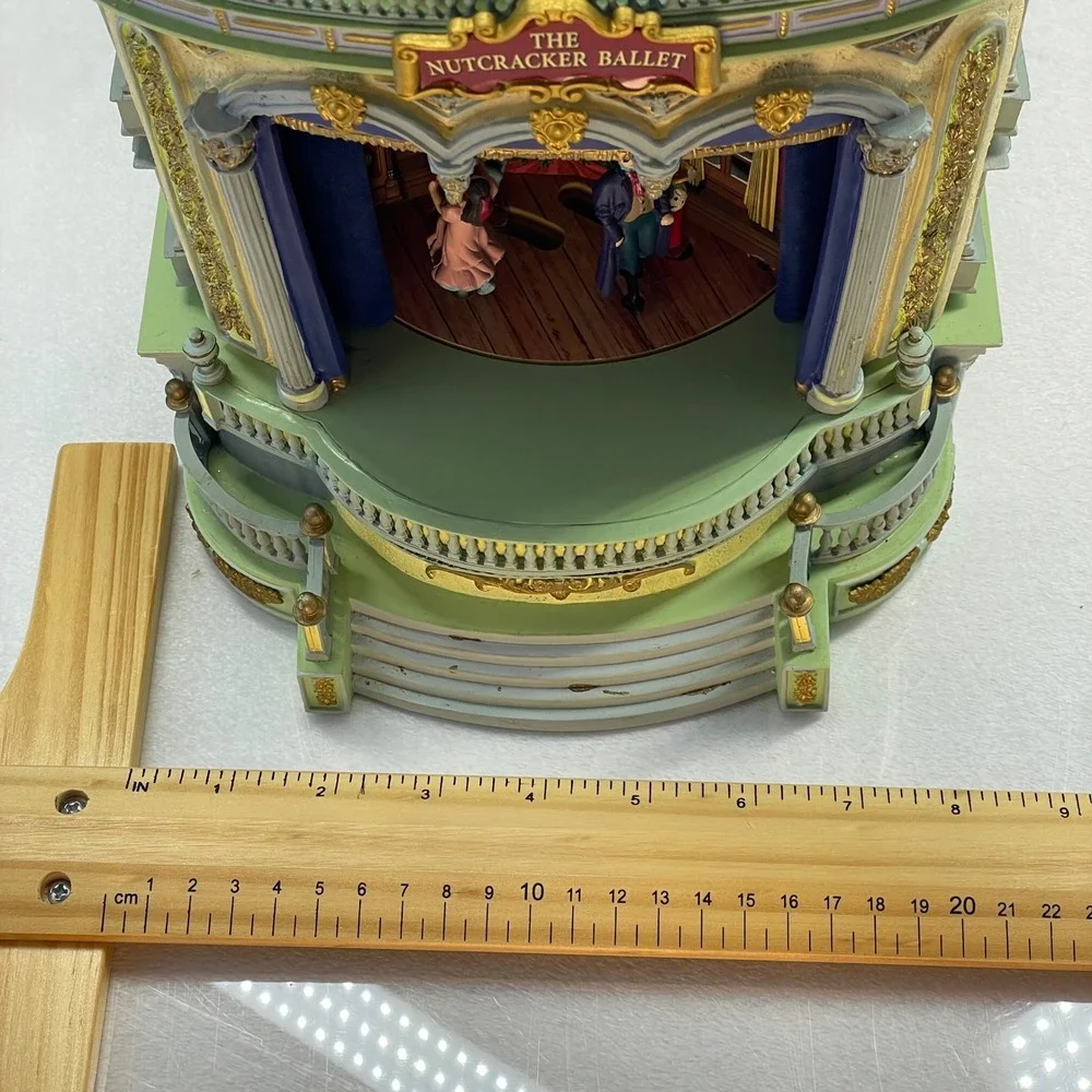 Mr Christmas Nutcracker Ballet Animated Musical Theater Opera House with Adapter